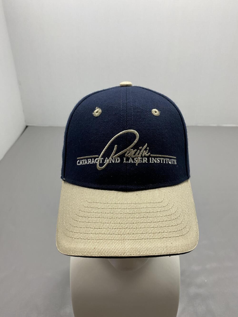 Cataract And Laser Institute Hat Cap Strap Back One Size Blue Twill Baseball Cap